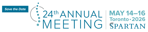 SPARTAN 2026 Annual Meeting, May 14-16, Toronto
